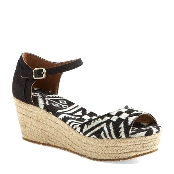 TOMS Shoes - Toms Espadrille Wedge Sandals